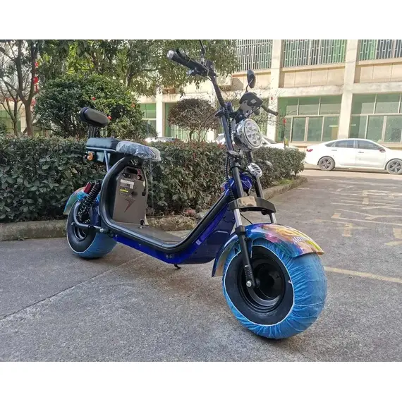 Электроскутер Motoleader Citycoco ML1500E 1500W (двухместный), фото , изображение 8