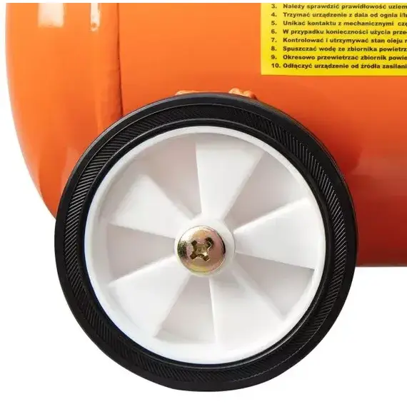 Компрессор воздушный Neo Tools 12K021, безмасляный, 800Вт, 24л, 8бар, 125л/мин, 2-х поршневой, IP20, фото , изображение 4