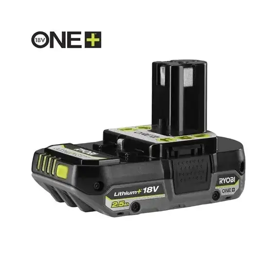 Акумулятор RYOBI RB1825C, 18В ONE+, 2.5Ач, 0.43 кг, image 