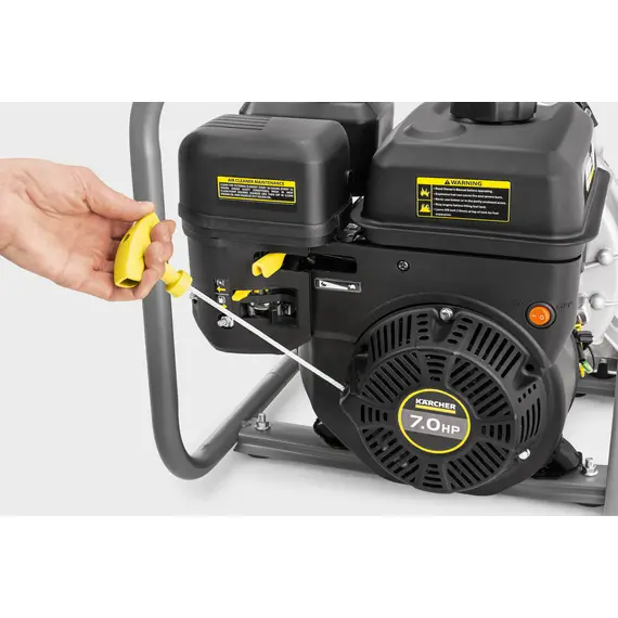 Мотопомпа бензинова Karcher WWP 45 для брудної води, 45м3/год, 6.9 к.с., 166 см/куб, 36кг, image _ab__is.image_number.default
