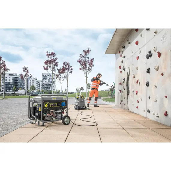 Генератор Karcher PGG 3/1 бензиновый, 230В, электростарт, max 3кВт, AVR + Минимойка высокого давления Karcher K4 COMPACT, 130 бар, 1.8кВт, фото , изображение 6