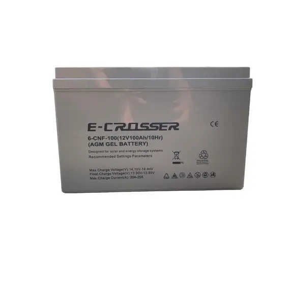 Акумулятор AGM Crosser 6-CNF-100 12V 100AH, image 
