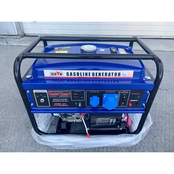 Генератор бензиновий Bison BS6500LE (Электростартер, газ/бензин), image _ab__is.image_number.default