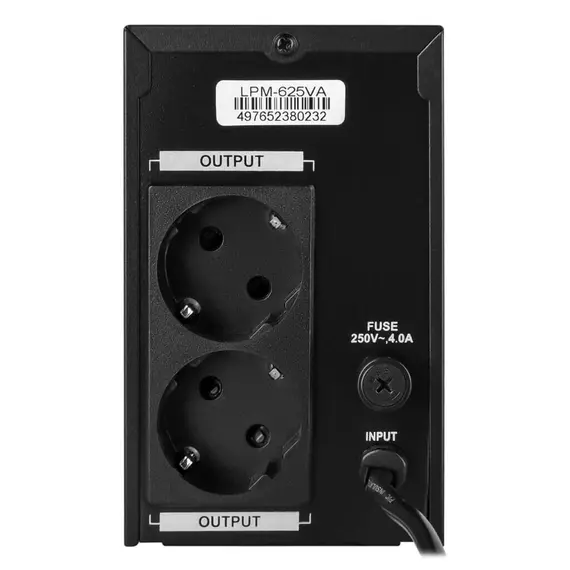 Источник бесперебойного питания LogicPower LPM-625VA (437Вт), фото , изображение 4