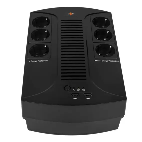 Джерело безперебійного живлення LogicPower LP 850VA-6PS (595Вт), image _ab__is.image_number.default