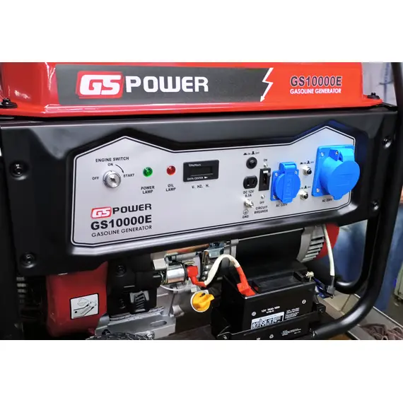 Генератор бензиновый Senci GS10000E 9,5кВА, фото , изображение 3