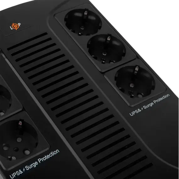 Источник бесперебойного питания LogicPower LP 650VA-6PS (455Вт), фото , изображение 3