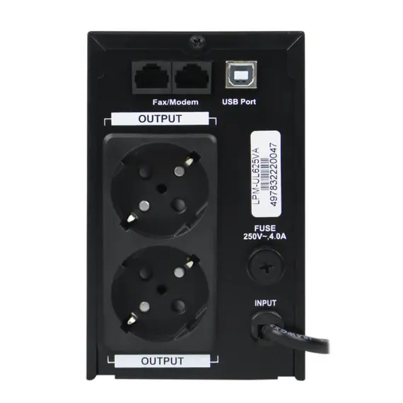 Источник бесперебойного питания LogicPower LPM-UL625VA (437Вт), фото , изображение 4