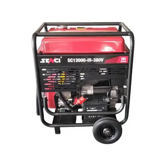 Бензиновый генератор Senci SC 13000-III 380V, фото , изображение 2