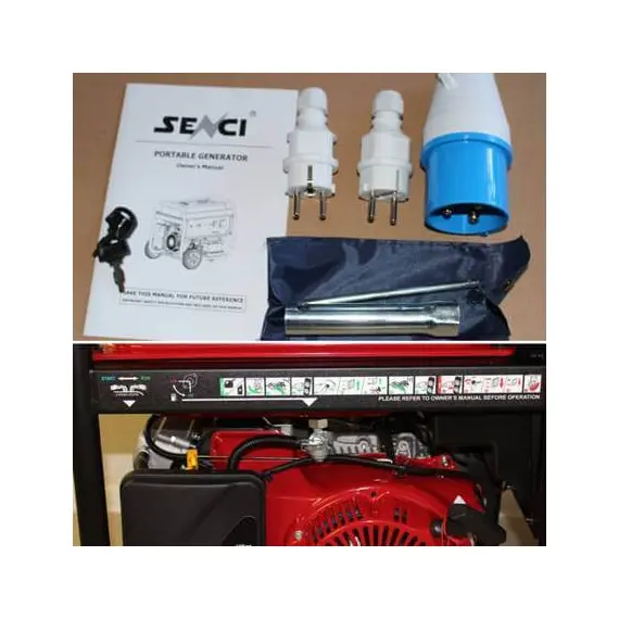 Бензиновый генератор Senci SC 11000V ATS (8 кВт), фото , изображение 12