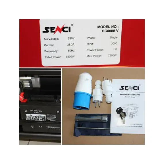 Бензиновий генератор Senci SC 8000V (6.5 кВт), image _ab__is.image_number.default