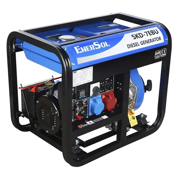 Генератор дизельный EnerSol SKD-7EBU, фото , изображение 2