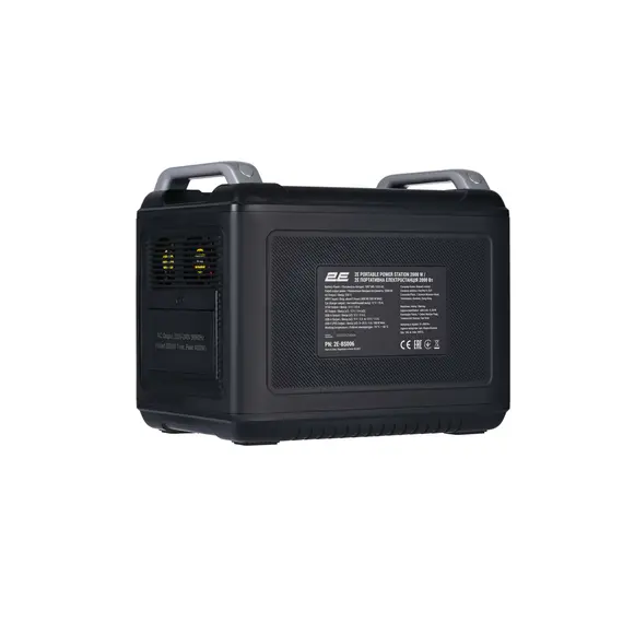 Портативная зарядная станция 2E 2E-BS006, 2000 Вт, 1997Вт/час, LiFePO4, фото , изображение 10