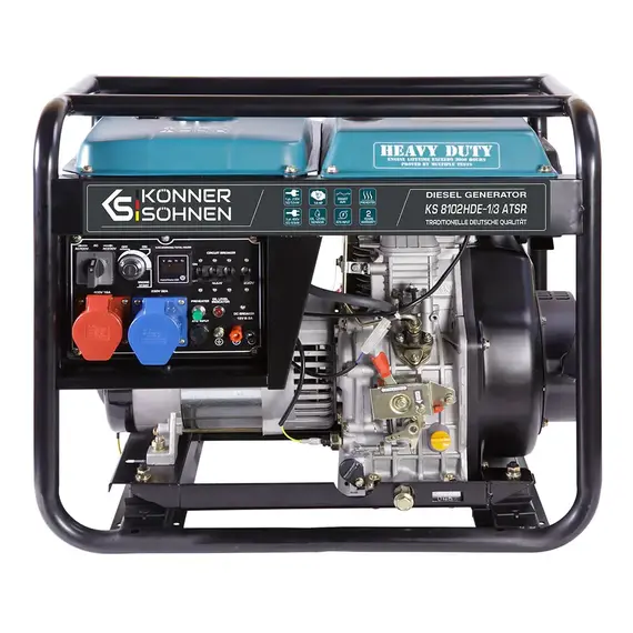 Дизельний генератор Konner&Sohnen KS 8102HDE-1/3 ATSR, image 