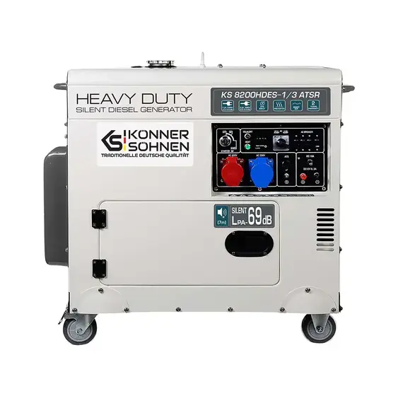 Дизельный генератор Konner&Sohnen KS 8200HDES-1/3 ATSR, фото 