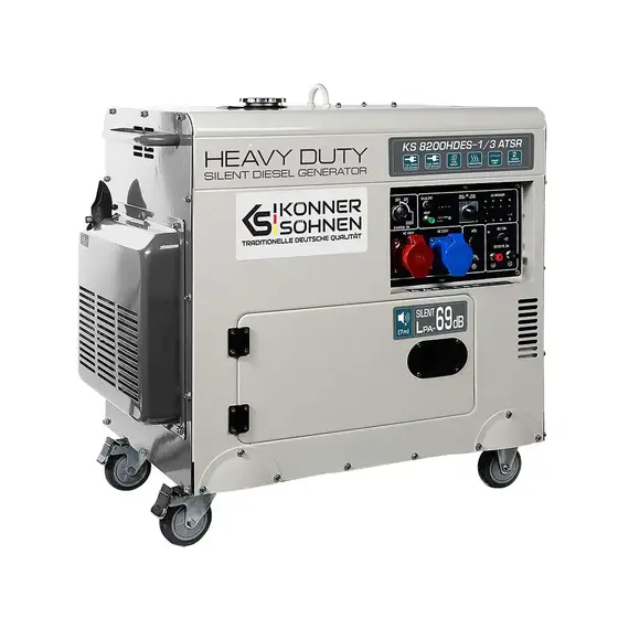 Дизельный генератор Konner&Sohnen KS 8200HDES-1/3 ATSR, фото , изображение 2