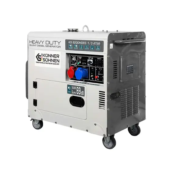 Дизельный генератор Konner&Sohnen KS 8200HDES-1/3 ATSR, фото , изображение 3