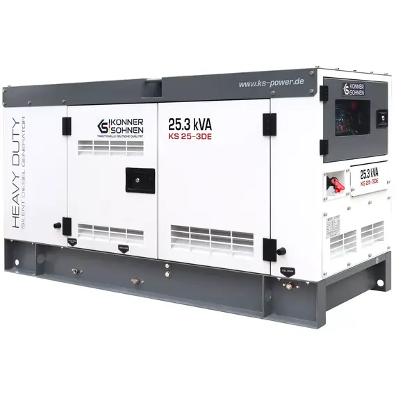 Дизельна трифазна електростанція Könner&Söhnen KS 25-3DE, image 