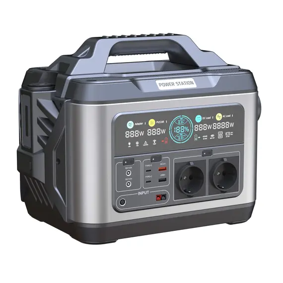 Портативная зарядная станция Thermo Power М1200, 1200 Вт, 1120Вт/час, LiFePO4, фото , изображение 2