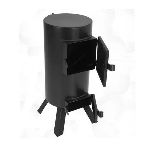 Дров'яна піч опалювальна Екожар Про 150 з варильною поверхнею, image _ab__is.image_number.default