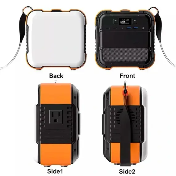 Портативна зарядна станція FlashFish A101 (120W), 120 Вт, 98Вт/час, Li-Ion (літій-іонний), image _ab__is.image_number.default