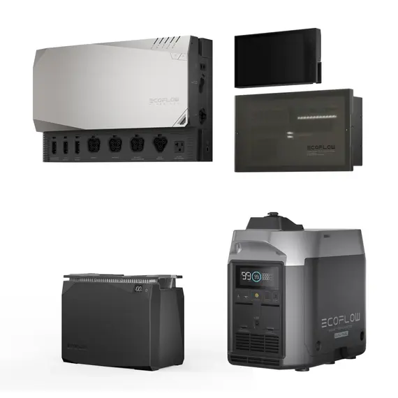 Комплект енергонезалежності Ecoflow Power Independence Kit 2 kWh (з генератором), , 2000Вт/час, LiFePO4 (літій-залізо-фосфатний), image 