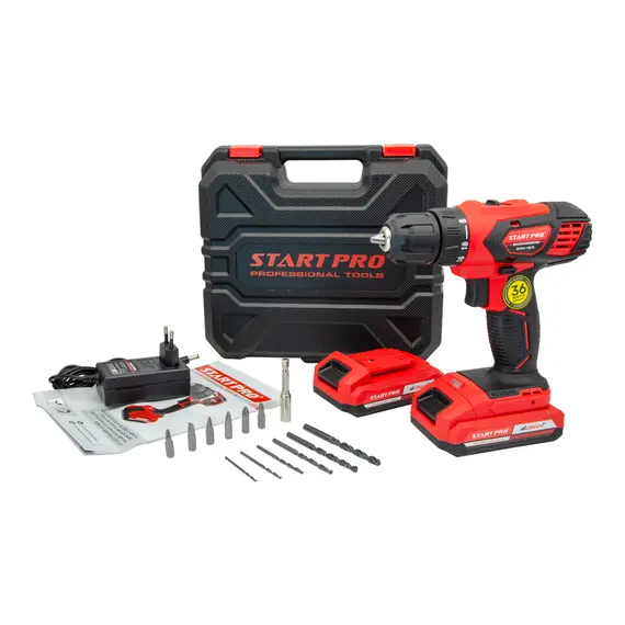 Шуруповерт акумуляторний START PRO SCD4-18/2 (2 акум.), image _ab__is.image_number.default