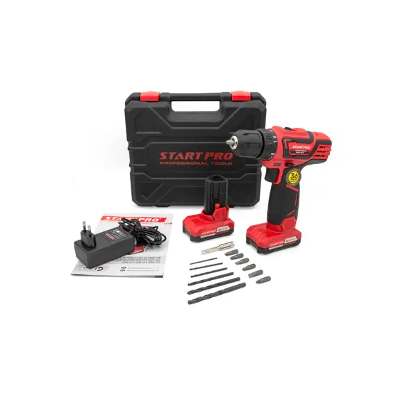 Шуруповерт акумуляторний START PRO SCD6-18/2 (2 акум.), image _ab__is.image_number.default