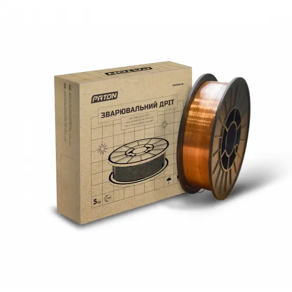 Сварочная проволока PATON СВ08Г2С, Ø 1,2 мм, 5 кг, фото 