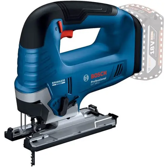 Лобзик Bosch GST 185-LI (0.601.5B3.021), image 