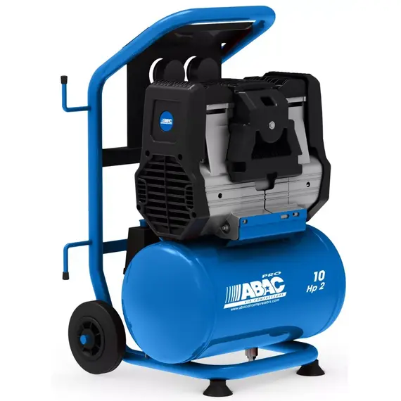 Компрессор ABAC Silverstone OS15P, 10 л, 195 л/мин,1420 об/мин, 1,1 кВт, фото 
