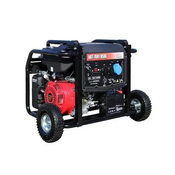 Бензиновий генератор AGT 7601HSBTTL, image 