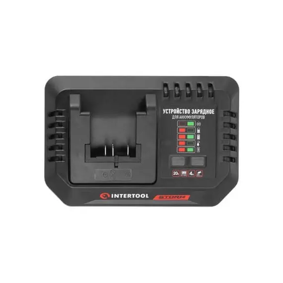Устройство зарядное Intertool WT-0345 для аккумуляторов литий-ион 20 В, ток заряда 4.0 А, фото , изображение 2