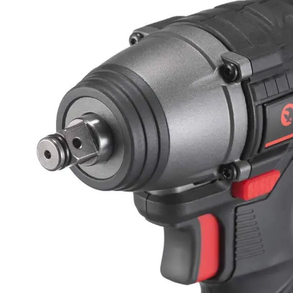 Гайковерт ударный аккумуляторный INTERTOOL WT-0364 с бесщеточным двигателем 20 В, 300 Нм, 0-2500 об/мин, 0-3000 уд/мин, 1/2", Li-ion, 2.0 Ач, ЗУ 2 А, кейс, фото , изображение 7