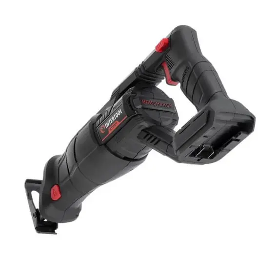 Пила шабельна акумуляторна Intertool WT-0367 з безщітковим двигуном 20 В, 0-2500 об/хв, хід пилки 28 мм, без ЗУ та АКБ, image _ab__is.image_number.default