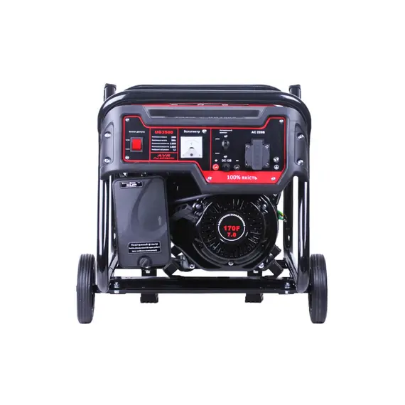 Генератор бензиновий ТАТА UG3500 2.8 KW, фото , изображение 3