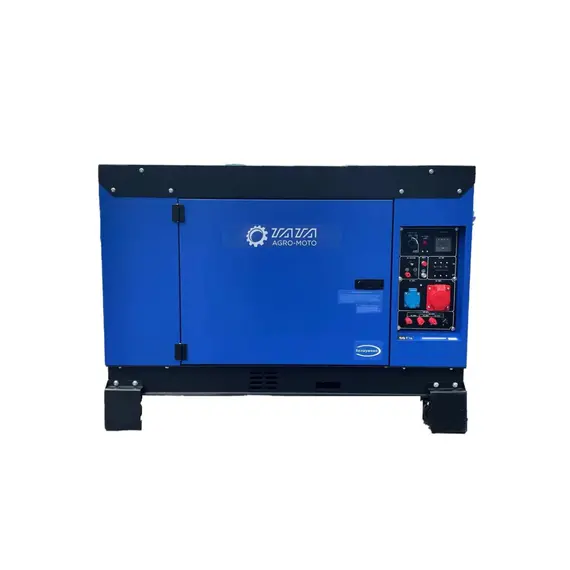 Генератор безшумний дизельний ТАТА JM12000TD 10KW (однофазний/трифазний, зі свічкою розжарення), image 