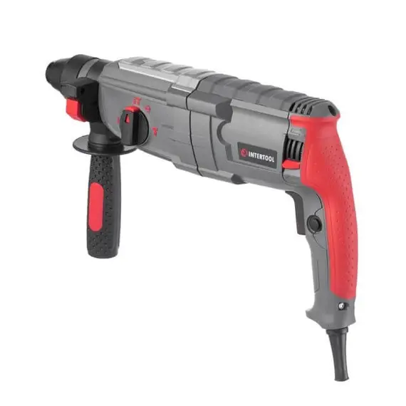Перфоратор INTERTOOL DT-0185 1000 Вт, 3.5 Дж, 0-1300 об/мин, 0-5100 уд/мин, 3 режима, SDS plus, фото , изображение 5
