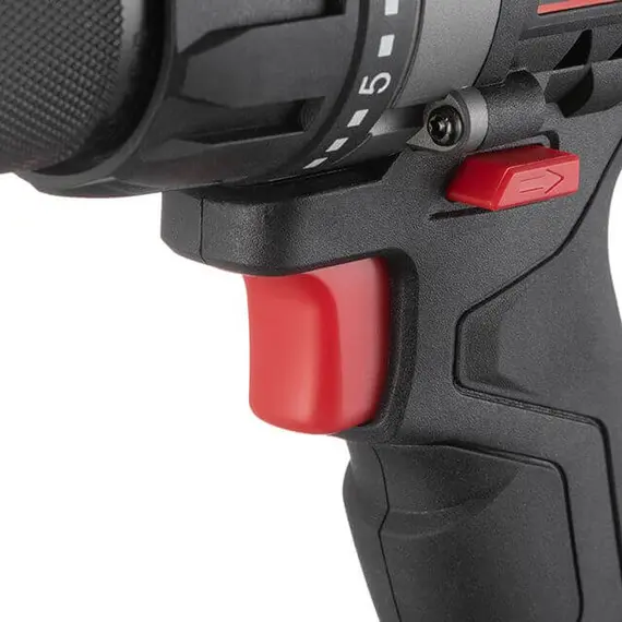 Дрель-шуруповерт аккумуляторная INTERTOOL WT-9351 20 В, 50 Nm, 0-450/0-1700 об/мин, 2-13 мм, без ЗУ и АКБ, фото , изображение 10