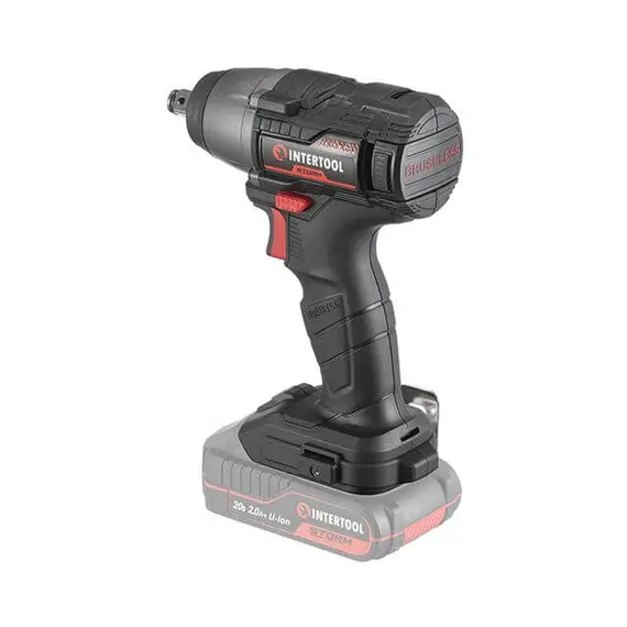 Гайкокрут ударний акумуляторний INTERTOOL WT-9364 з безщітковим двигуном 20 В, 300 Nm, 0-2500 об/хв, 0-3000 уд/хв, 1/2", без ЗП та АКБ, image _ab__is.image_number.default