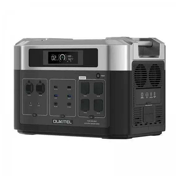 Зарядна станція OUKITEL BP2000E 2000Вт, 2200 Вт, 2048Вт/час, LiFePO4 (літій-залізо-фосфатний), image 