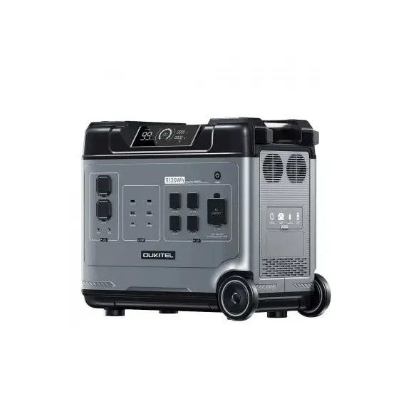 Зарядна станція OUKITEL P5000E 2200Вт/5120Вт*г, 2200 Вт, 5120Вт/час, LiFePO4 (літій-залізо-фосфатний), image _ab__is.image_number.default