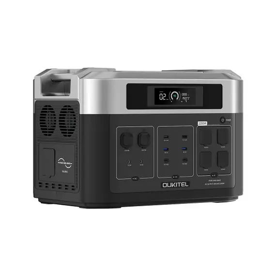 Зарядна станція OUKITEL BP2000E 2000Вт, 2200 Вт, 2048Вт/час, LiFePO4 (літій-залізо-фосфатний), image _ab__is.image_number.default