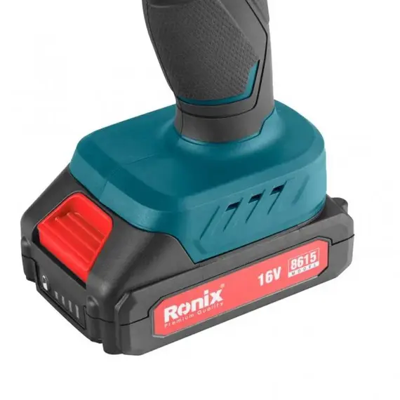 Шуруповерт аккумуляторный Ronix 8615 16В, 1.5Ач x 2, фото , изображение 8