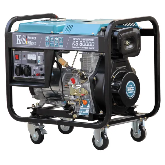 Дизельний генератор Konner&Sohnen KS 6000DE, image 