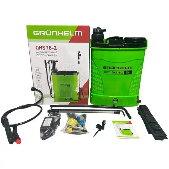 Опрыскиватель аккумуляторный GRUNHELM GHS -16-2, фото , изображение 4