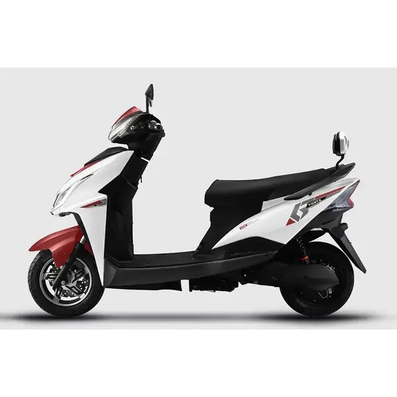 Электроскутер Forte Leon PRO (красно-белый), фото 