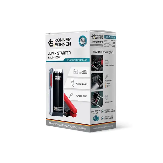 Пусковое устройство для авто Konner&Sohnen KS JS-1000, фото , изображение 8