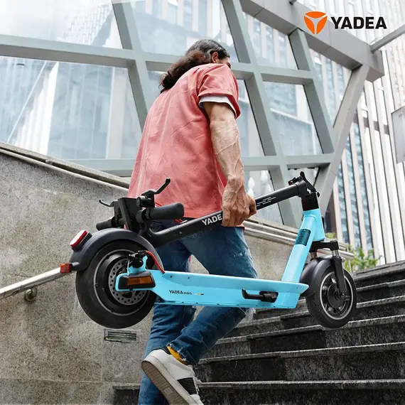 Электросамокат YADEA KS5 36V 10Ah, 600W Белый/Черный, фото , изображение 9