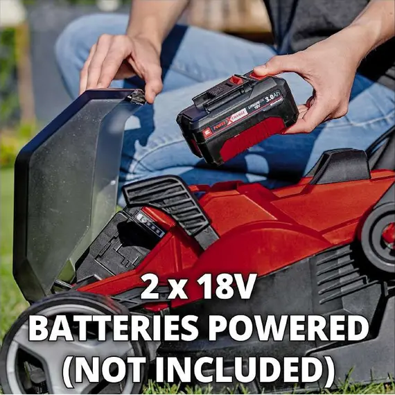 Газонокосарка акумуляторна Einhell GE-CM 36/34-1 Li-Solo PXC 18 В (без АКБ та ЗП), image _ab__is.image_number.default